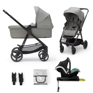 Kinderwagen 4in1 NEWLY grau | Kinderkraft