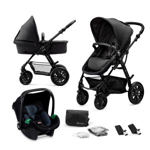 Kinderwagen MOOV mink pro 3in1 schwarz | Kinderkraft