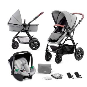 Kinderwagen MOOV mink pro 3in1 grau | Kinderkraft