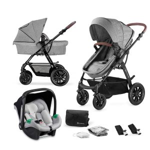 Kinderwagen MOOV mink pro 3in1 dunkelgrau | Kinderkraft