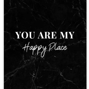 Postkarte | “you are my happy place“ | Donari