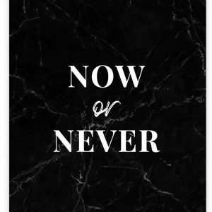 Postkarte | “Now Or Never“ | Donari