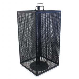 Metalldrehständer für 24 Motive – Schwarz | Donari