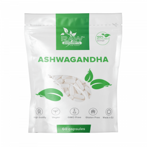 Ashwagandha 500mg 60 Kapseln | rawpowders.de