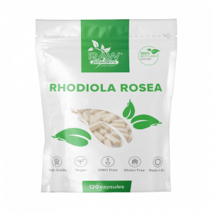 Rhodiola Rosea Extrakt Kapseln 120 Vegetarian Kapseln x 500 mg | rawpowders.de
