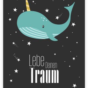 Postkarte | “Lebe deinen Traum.“ | Donari
