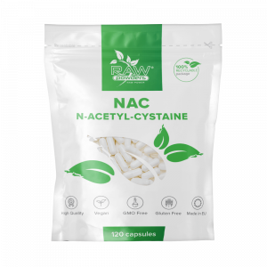 NAC (N-Acetyl-Cysteine) 600mg 120 Kapseln | rawpowders.de