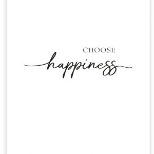 Postkarte | “Choose happiness“ | Donari