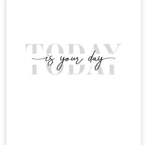 Postkarte | Today is your day | Donari