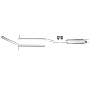 Fiat Multipla Auspuff Endschalldämpfer ab Kat | Auspuffanlage.de