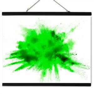 Magnetische Posterleisten 91,5 cm, Paar, Kunststoff schwarz | Close Up