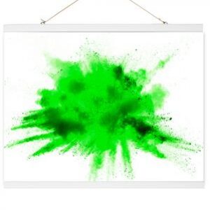 Magnetische Posterleisten 91,5 cm, Paar, Kunststoff weiß | Close Up