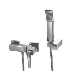 Maier Skip Diamond Einhebel Brausemischer mit Handbrauseset Gold Matt | CHT Onlineshop