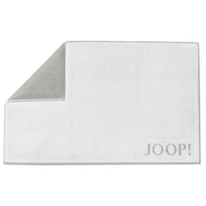 Joop! Badematte Duschvorleger Badvorleger 1600-067 Weiß Silber 50×80 | Bettenhaus-Breuer