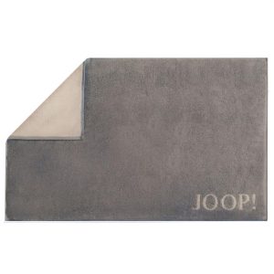 Joop! Badematte Duschvorleger Badvorleger 1600-070 Graphit Sand 50×80 | Bettenhaus-Breuer
