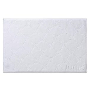 Joop! Badematte Duschvorleger Uni Cornflower 1670-600 Weiß 50×80 | Bettenhaus-Breuer