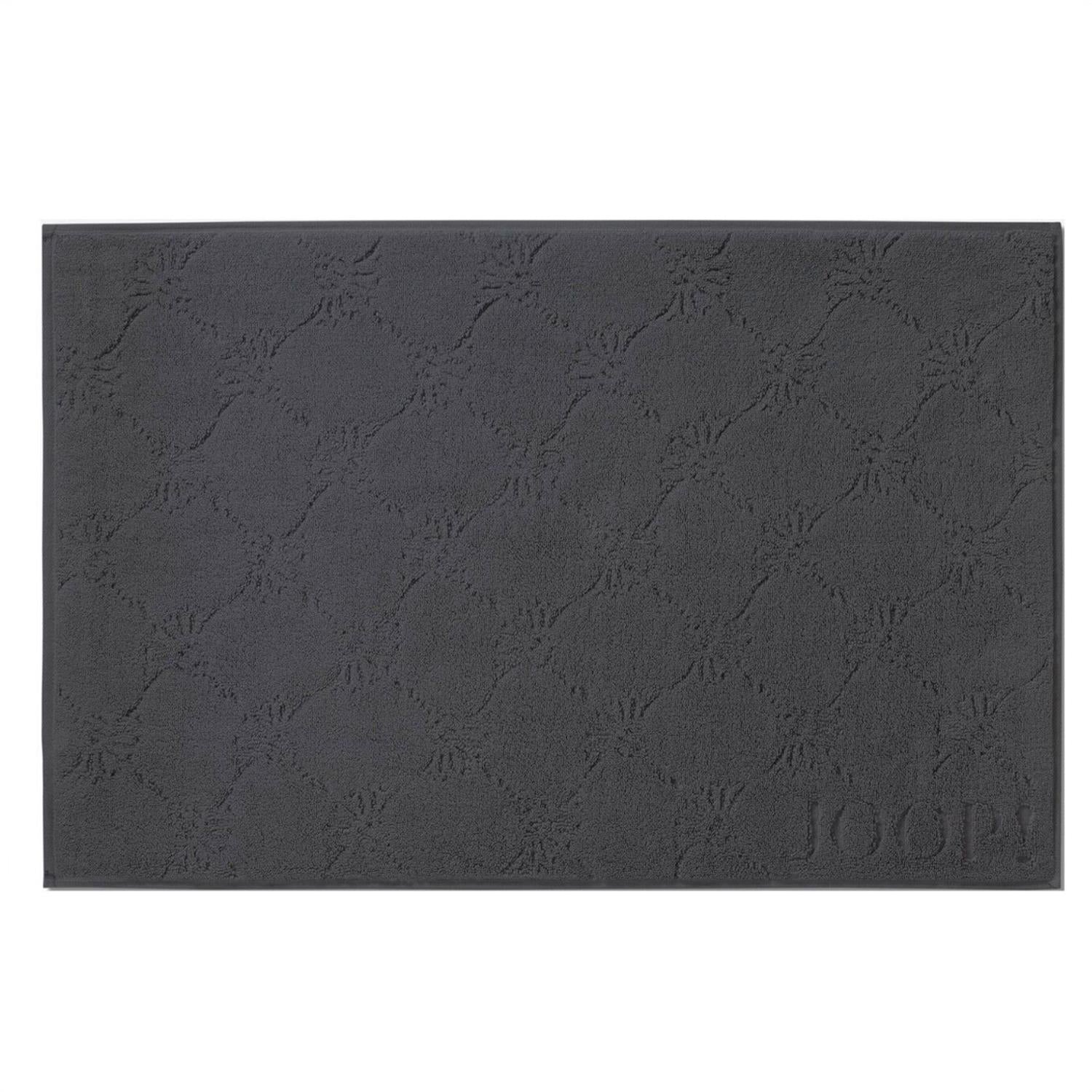 Joop! Badematte Duschvorleger Uni Cornflower 1670-774 Anthrazit 50x80 | Bettenhaus-Breuer