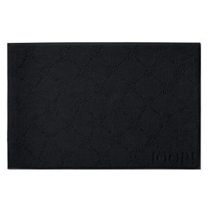 Joop! Badematte Duschvorleger Uni Cornflower 1670-906 Schwarz 50×80 | Bettenhaus-Breuer
