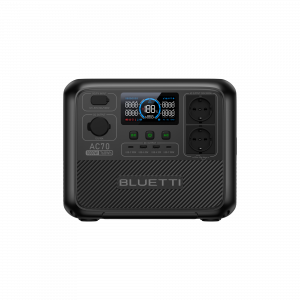 BLUETTI AC70 Powerstation | 1.000 W 768 Wh – BLUETTI DE, AC70 | 1000 W 768 Wh Powerstation (Ohne Tax.) | Bluetti DE