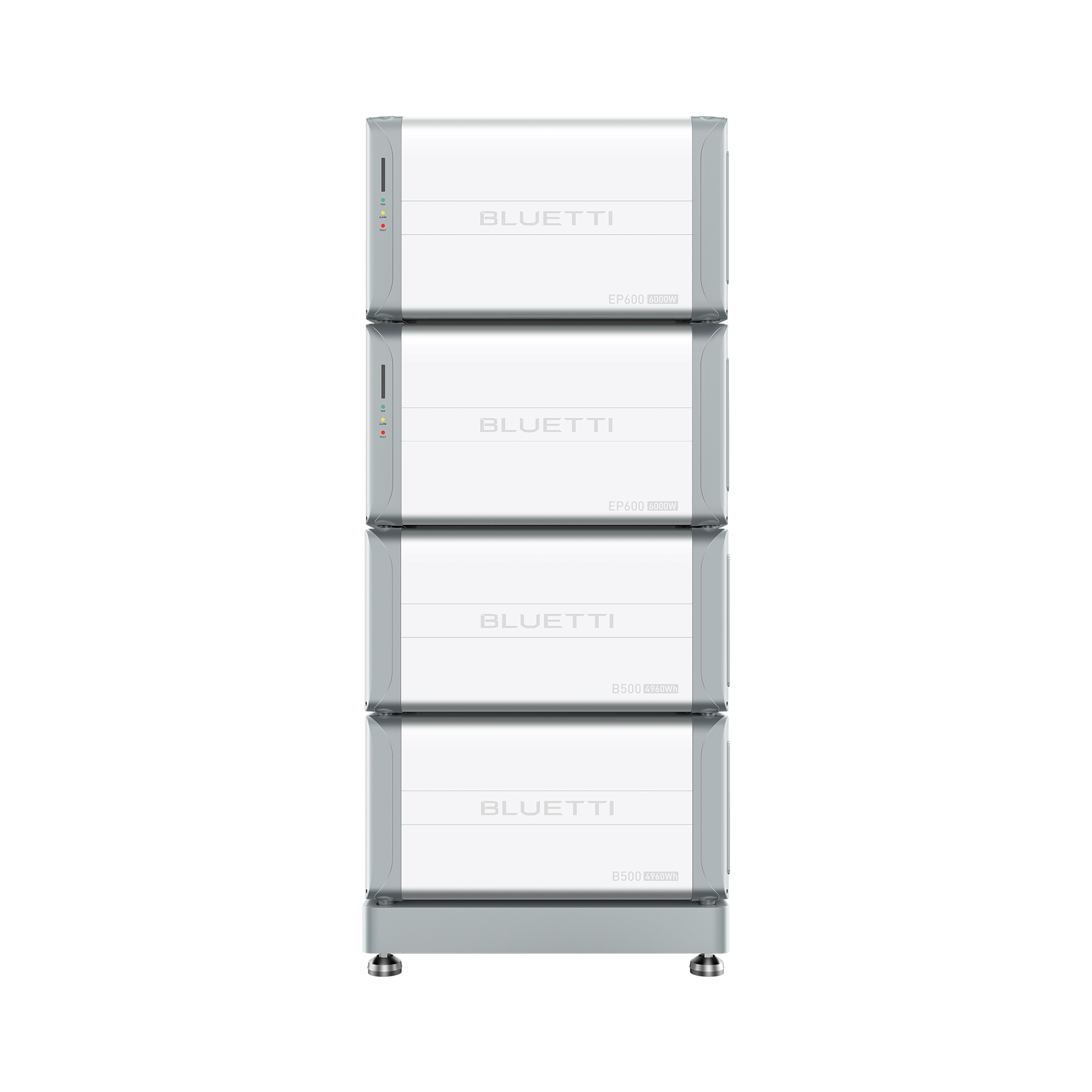 BLUETTI EP600 + B500 Hausbatteriespeicher, 2*EP600+2*B500 | 12000 W Max. 9920 Wh Power-Kit | Installation ausgeschlossen | Bluetti DE