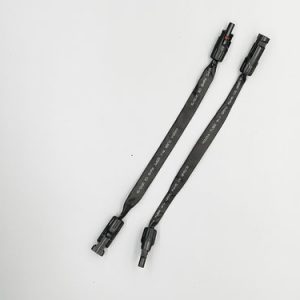 ‘0,35m Flache Solarkabel MC4 Fensterdurchführung 6mm² Flachkabel für Balkonkraftwerk 2 Stück’ | Entratek Shop