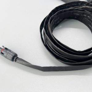 ‘2m Flache Solarkabel MC4 Fensterdurchführung 6mm² Flachkabel für Balkonkraftwerk 2 Stück’ | Entratek Shop