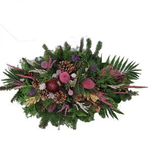 Totensonntag – Gesteck Allerheiligen Grabspange Winter Friedhof | Flora Trans