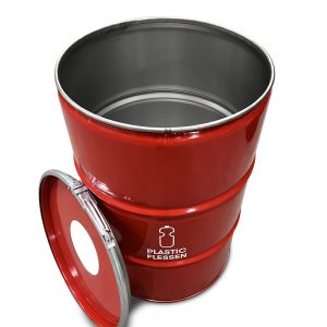 BinBin Hole red 200 Liter plastic flessen inzameling | Barrelkings.com