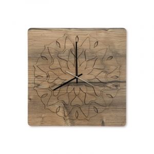 3D-Uhr Motiv “Mandalas” 40cm x 40cm | Wohndesignplus