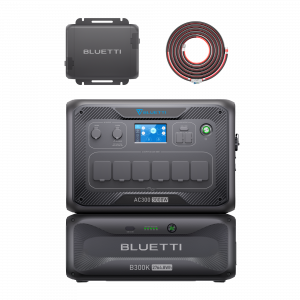 BLUETTI Charger 1 | 560 W Lichtmaschinen Ladegerät, AC300 + B300K + Charger 1 + DC Eingangskabel | Bluetti DE