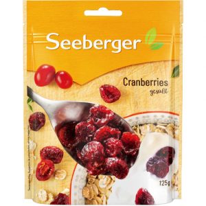 Seeberger Cranberries Gesüßt | Motatos DE