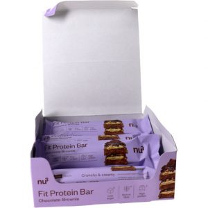 nu3 Fit Protein Bar Chocolate Brownie, 12er Pack | Motatos DE