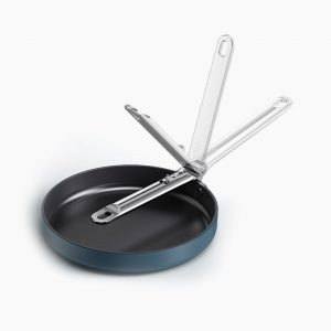 Joseph Joseph Space Klappgriff Keramik Antihaft 24 cm Blau Bratpfanne, One size, Blau | Joseph Joseph