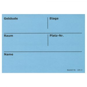 50 Umzugsetiketten (blau) | Der-Umzugsshop