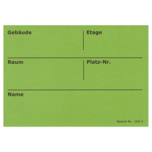 50 Umzugsetiketten (grün) | Der-Umzugsshop