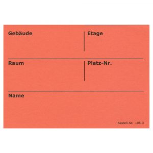 50 Umzugsetiketten (rot) | Der-Umzugsshop