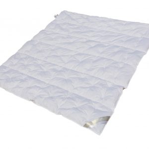 Hofmann White Sibiria 6-Kammer Sommer Daunendecke Daunenbett 240×220 100% Daunen | Betten Hofmann