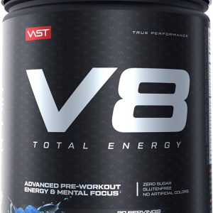 VAST Sports V8 Total Energy Preworkout Booster 314 g Dose | bodyshop3000.de