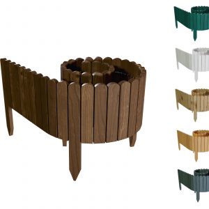 Beeteinfassung rollboarder aus Holz – Höhe 30 cm | Gartentorschliesser