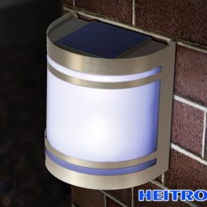 Heitronic Solar LED Wandleuchte 36969 | bigE