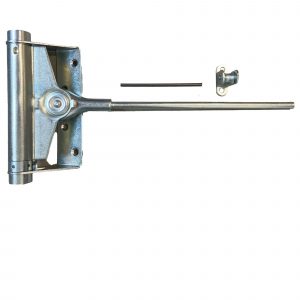 Stangentürschließer aus galvanisiertem Stahl | Gartentorschliesser