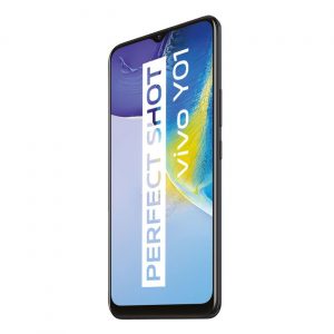 Vivo Y01 Schwarz Aussteller | 4G Smartphone | Dual-SIM | 3 GB RAM | Speicher 32 GB | 1600 x 720 Pixel | Frontkamera 5 MP | R?ckkamera 13 MP | 6.51