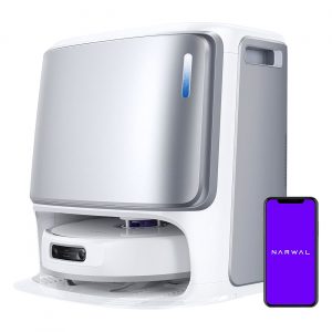 Narwal Freo Z Ultra Extend wei? | Saugroboter | Wischfunktion | Doppel KI-Chips | Doppel-RGB-Kameras | Hindernisvermeidung | DirtSense?-Technologie |