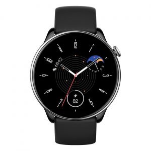 Amazfit GTR Mini schwarz | Smartwatch | Spritzwassergesch?tzt | GPS | Bluetooth 5.2 | AMOLED | Touchscreen | 416 Pixel | Gyroskop | 14 Tage Akku |