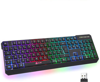 KLIM Chroma kabellose Gaming Tastatur | Vapite