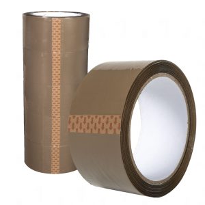 Klebeband Paketband Packband BOPP 66m x 48mm Braun 6er oder 36er Rollen Set 6 Stück | Gummimatte.Online