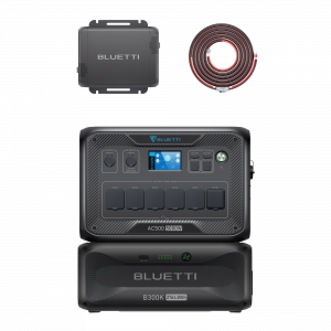 BLUETTI Charger 1 | 560 W Lichtmaschinen Ladegerät, AC500 + B300K + Charger 1 + DC Eingangskabel | Bluetti DE