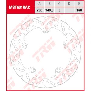 TRW Brake disc, discs for motorcycles, MST601RAC | RAD