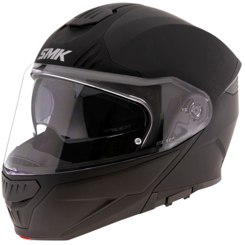 SMK Gullwing Solid, Modular helmet, Matt Black | RAD