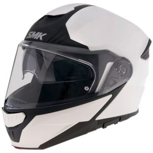 SMK Gullwing Solid, Modular helmet, White | RAD